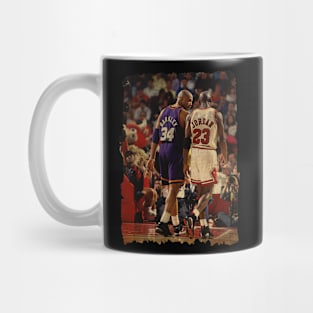 Charles Barkley and Michael Jordan Vintage Mug